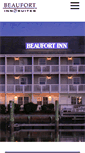 Mobile Screenshot of beaufort-inn.com